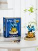 Miniatur-Insektenfiguren-Serie, Mikro-Bausteine, Lernspielzeug für Kinder, Blumenbausteine, Plastikspielzeug, Geschenke