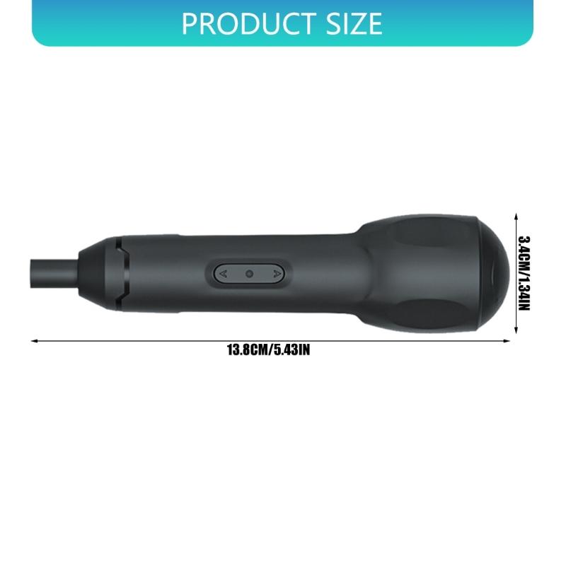Intelligent Cordless Power Screwdriver USB Rechargeable Screwdriver For DIY Projects Remote Control Model Maintenance