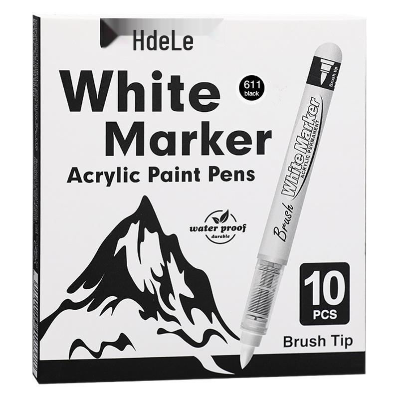 Artline Black Liquid Ink Soft Tip Marker - Large Capacity Highlighter for Students & Art Painting