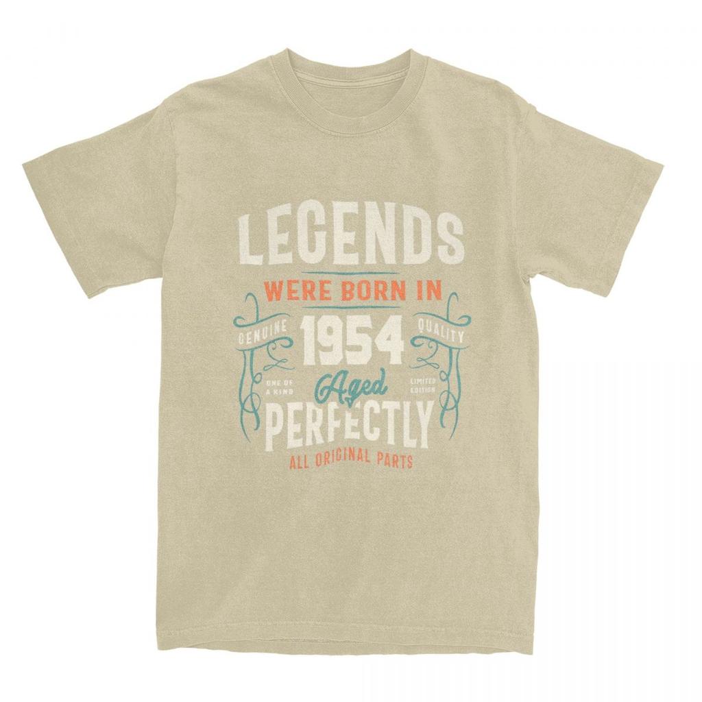Men Women's 70 Year Old 1954 70th Birthday Gifts Shirt Stuff aged 70 100% Cotton T-shirt Clothing Cool Tees New Arrival