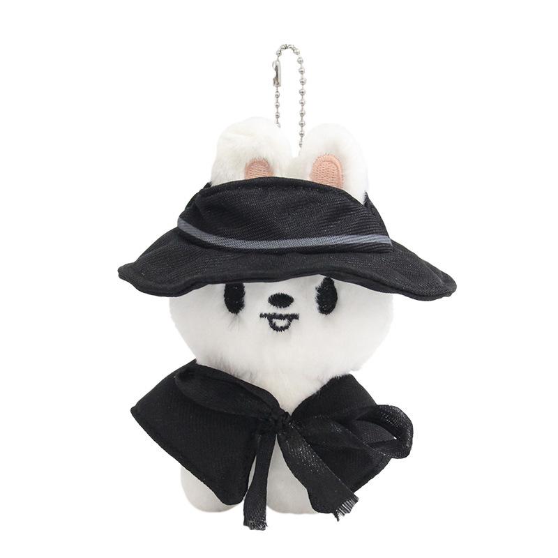 New 10CM Plush Keychain Pendant Stray Kids Children's Backpack Plush Toy Birthday Gift