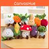 Plush Realistic Vegetable Toys Figures Heavy Particles Children Collection Gift