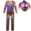 Espeluznante Mono de Cosplay de Bufón Payaso Prototipo Niños Halloween Fnaf Disfraz de Monstruo Mono para Niños Mono de Fiesta