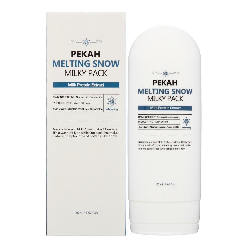 

PEKAH Melting Snow Milky Pack Омолаживающая маска с молочными протеинами,150мл