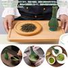 Jravezt Matcha Blender, Tea Ceremony Utensils, Chasen, ABS Plastic Matcha Whisk, Matcha Brush, Whisking Tool, Tea Ceremony Tool, Mold-Resistant, Easy