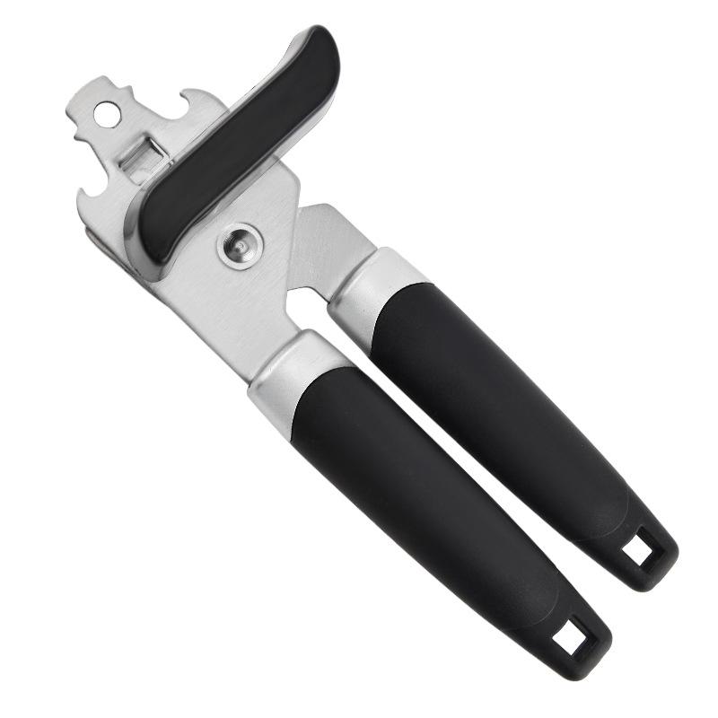 Professional Stainless Steel Tin Can Opener Multifunctional Side Cut Kitchen Tool Beer Bottle Opener
