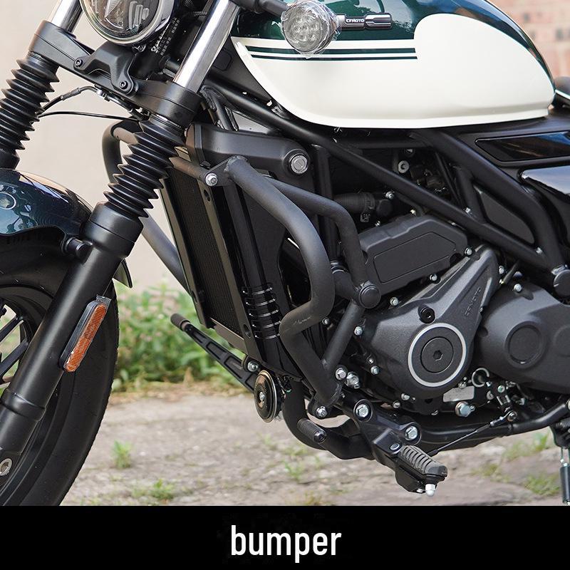 CFMOTO 250CLC Waterproof Side Bag & Anti-Fall Bumper Accessories with Folding Backrest and Step Shelves