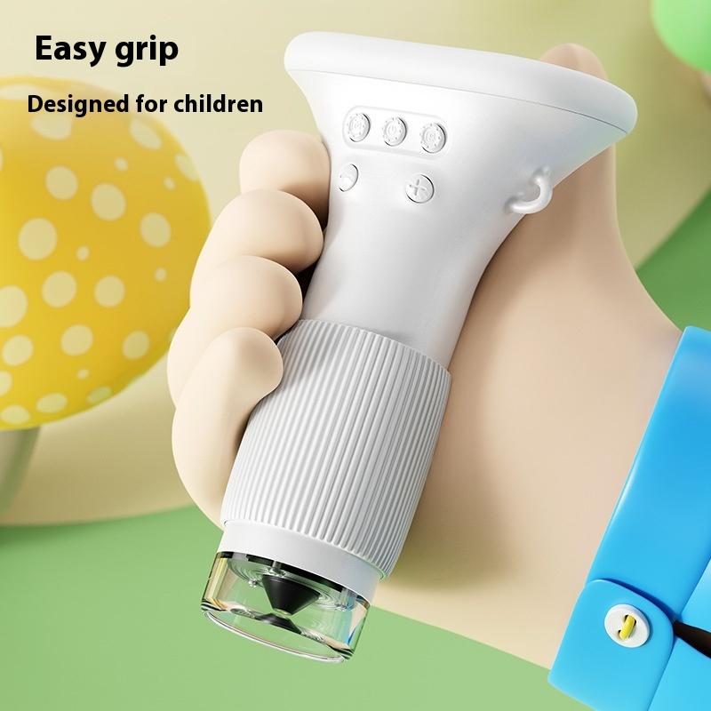 New Children's Portable Optical Microscope Magnifying Glass Handheld Mini Student Experimental Science Handheld Microscope