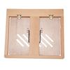 Tablet Stand with Pencil Slot 5 Angles Settings Wood Desk Tablet Holder for Drawing Reading Typing