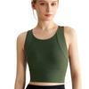 Chuandun Women's Breathable Yoga Vest with Built-in Support