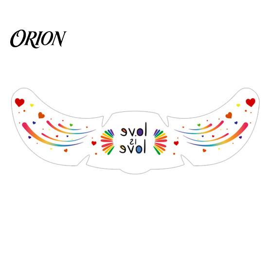 Kids Safe Tattoo Stickers Freckle Temporary Tattoos, Waterproof & Long Lasting Face Stickers, Rainbow Color Makeup Decals for Festival, Party,