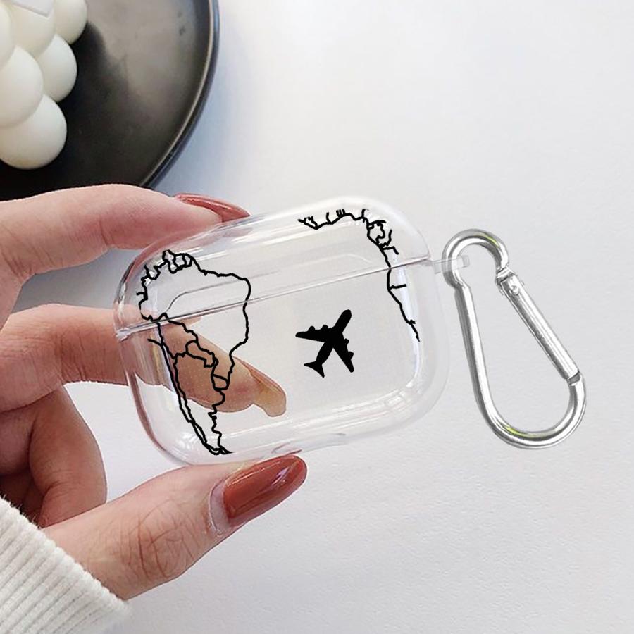 My Travel Diary Case For Airpods 4 Pro Pro3 3 2 Pro2 1 Clear Earphone Cases Cover