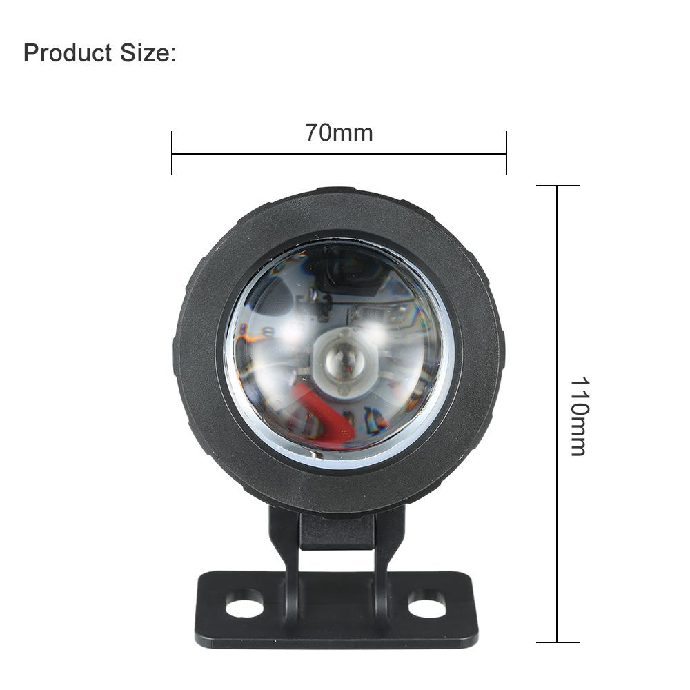 10W RGB LED Underwater Light Submersible Lamp with Remote Control IP65 Waterproof for Pool Aquarium Pond Spray Fountain Festival