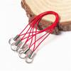 Straps Polyester Cord Lanyard Strap Cord DIY Keyring Pendant Jump Ring Lanyard Rope Keychains Cord