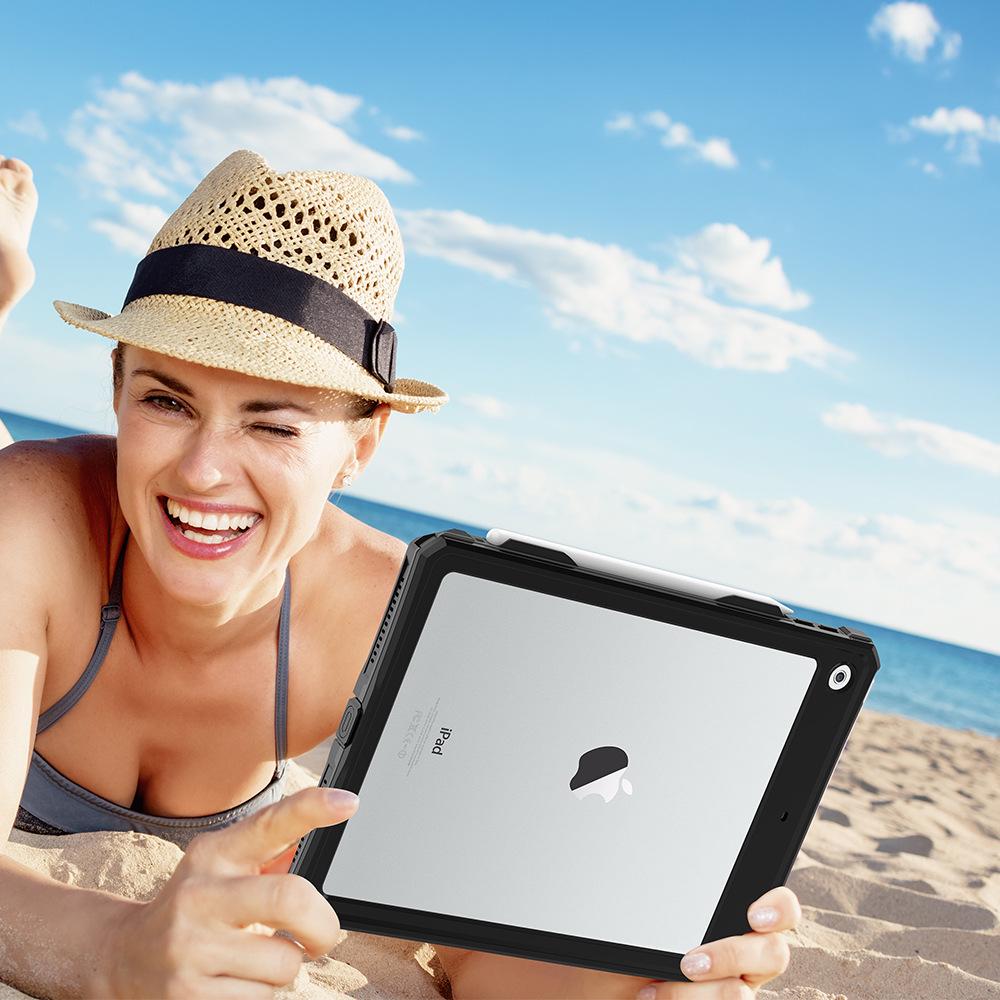 Red Pepper Waterproof Shockproof Case for iPad 7/8/9/10.2
