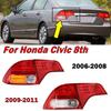 For Honda Civic 8th 2006 2007 2008 2009 2010 2011 Rear Tail Llight Brake Turn Signal Auto Parts Without Bulb HO2818138 HO2819138