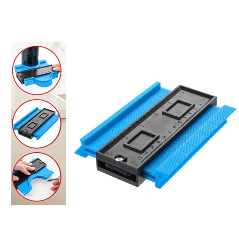 Irregular Shape Duplicator Gauge Woodworking Profile Tool Construction Ruler Scribe Tool Outline Measuring Ruler