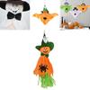 Realistic Halloween Ghost Witch Hanging Decor With Non-woven Fabric