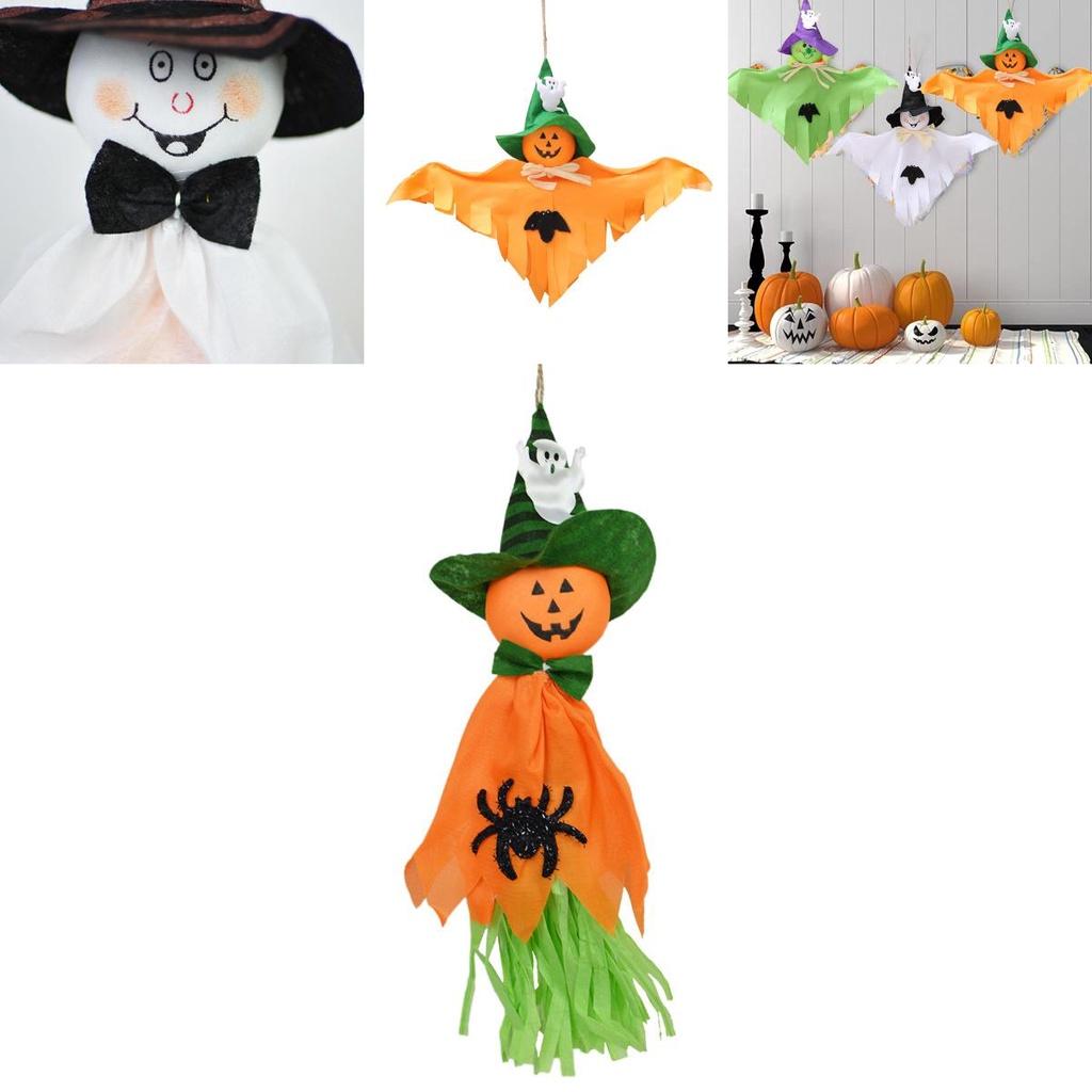 Realistic Halloween Ghost Witch Hanging Decor With Non-woven Fabric