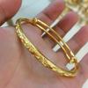 Starry Gypsophila Round Belly Push-pull Bracelet Women's Light Luxurious and High-end Bracelet