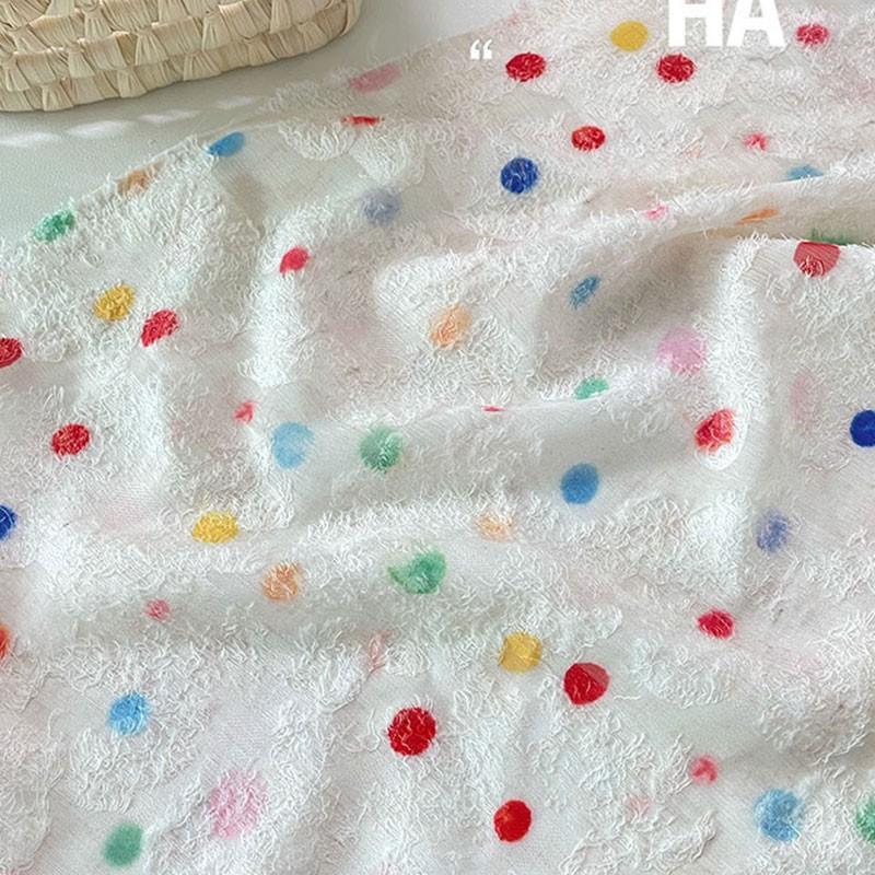 95x145cm Watercolor Flower Print Chiffon Material Jacquard Tulle Fabric DIY Sewing Clothing Fabric Sewing Dress Bag Costume