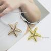 Starfish Metal Decorative Button for Sweaters, Coats, and Jackets