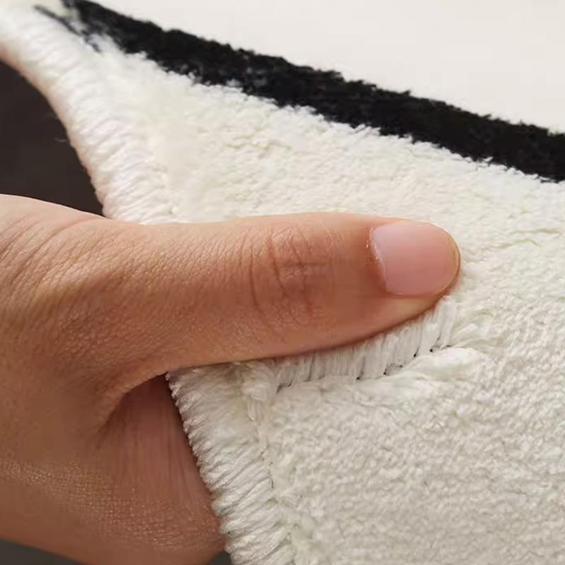 Halloween Carpet Halloween Wizard Orange Cat Irregular Bath Mat Non Slip Water Absorbent Bedroom Entrance Holiday Home Decor Rug