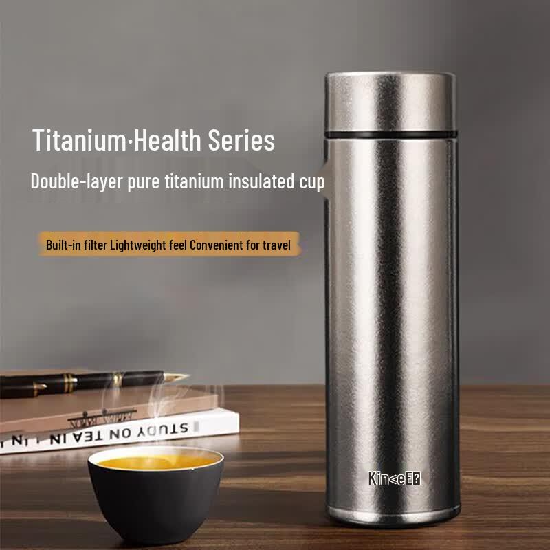 Xinke Pure Titanium Insulated Tea Infuser Bottle
