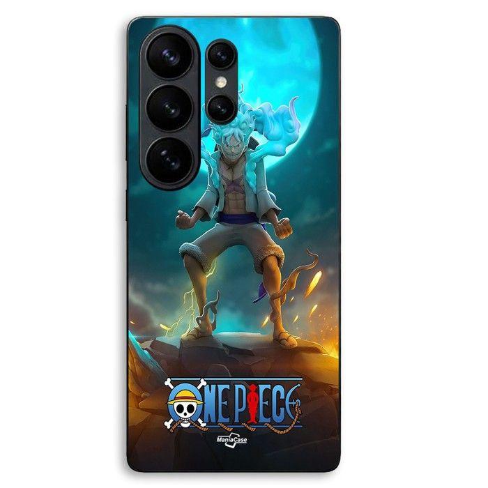 Case For Samsung Galaxy S26 Ultra One piece Luffy Gear Lune manga anime Maniacase nero