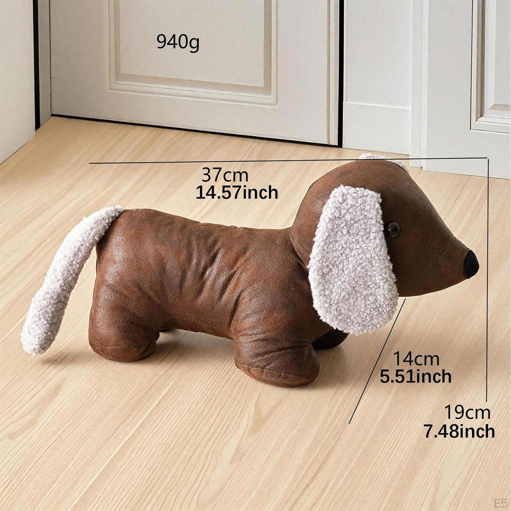 Dekorative Türfigur Stofftier Stopper Beschwerter Innen-Türstopper für Arbeitsplatz Wohnheim