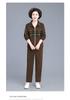 Spring Corduroy Sportswear Set for Middle-aged Women - 2025 Style Two-Piece Jacket Outfit