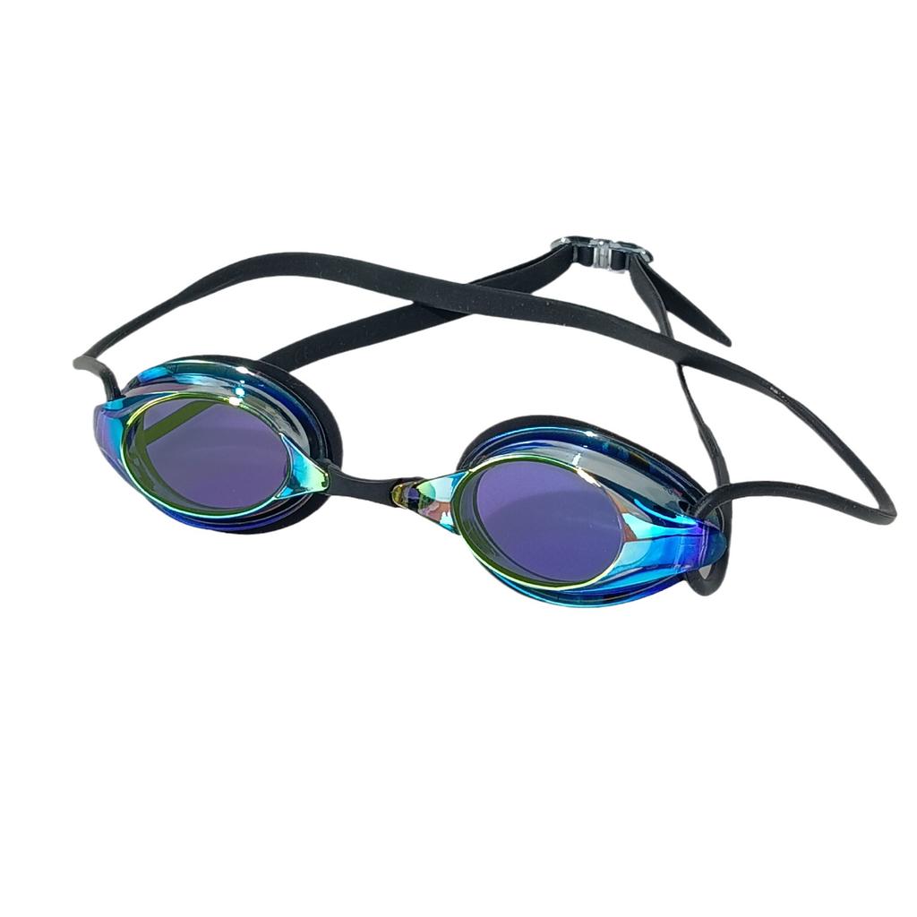 High-definition anti-fog swimming goggles for men and women, silicone electroplated swimming goggles, specialized for training and competition,