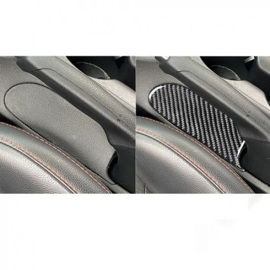 ABS Carbon Fiber Handbrake Base Panel Cover For Hyundai Veloster JS N -
