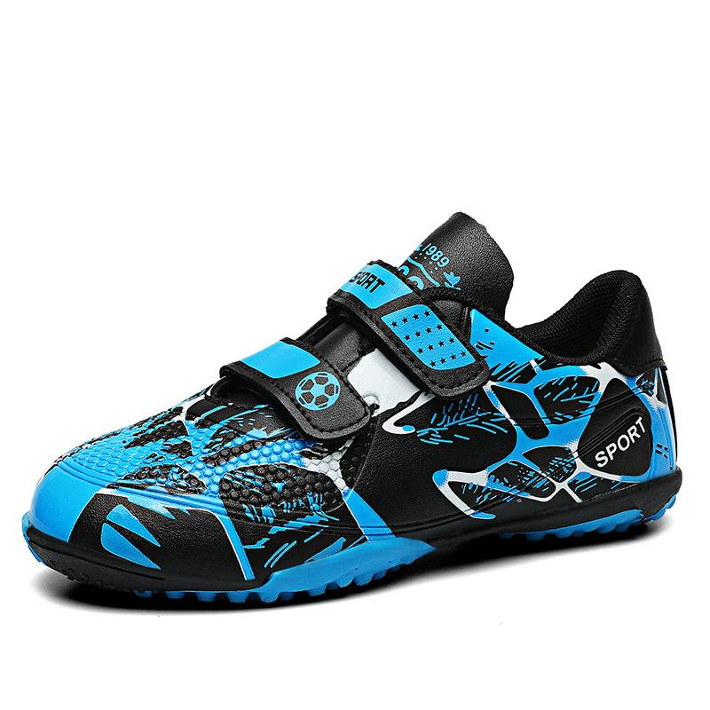 New children's broken nail football shoes tf new primary school students outdoor training non-slip sports football shoes