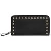 Valentino 5w2P0645 Vsh 0no  P0645 Vsh 0no  Rockstud Long Wallet