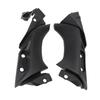2 STÜCKE Motorrad Seitenrahmen Mittelabdeckung Robuste Konstruktion Genaue Passform Schwarz ABS für YZF?R1 2004 bis