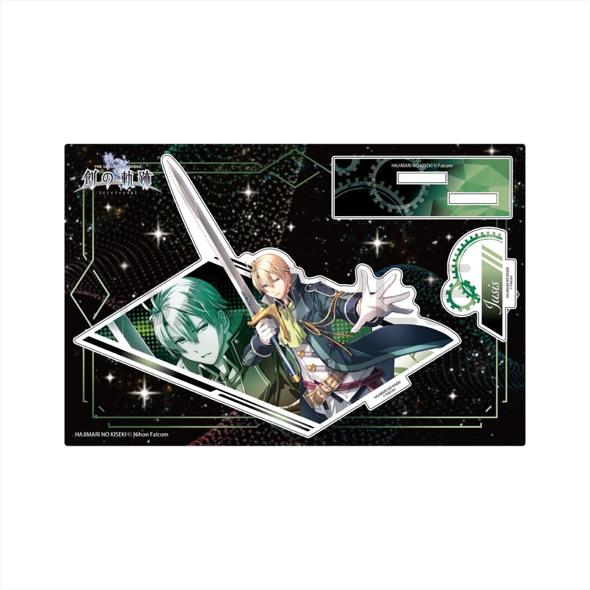 

Algernon Trails of Cold Steel Acrylic H145 x Acrylic Products Cut-in Figure Eusis, Approx. D95mm,