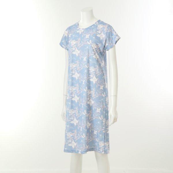 Venus White Floral Print One Piece Pajamas Vevs103l