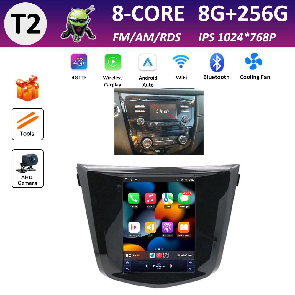Bluetooth for Nissan Qashqai J11Nissan X-Trail 3 T32 2013 2014 2015 2016 2017 Android OS IPS Touch Screen Auto Tools No 2 Din 4G