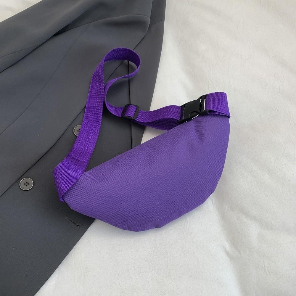 Large Capacity Fanny Pack Adjustable Strap Waterproof Waist Crossbody Bag Zipper Pocket Multi-Pocket Hands-Free Bag