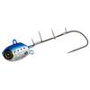 HAYABUSA Shunkan Sentou Taiyo Tenya Saki-Gake 50 Fluorocarbon Hook SW415 Metallic Iwashi