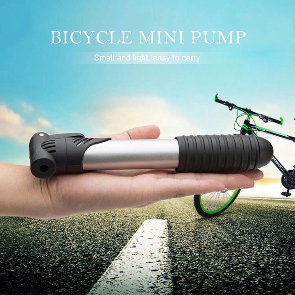 Buy Bike Mini Aluminum Alloy High Pressure Thandle Air Inflator Bike