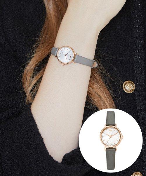 [J.ESTINA] J.ESTINA AMICO Leather Watch JWM1LE3BF307RGGR0 FREE