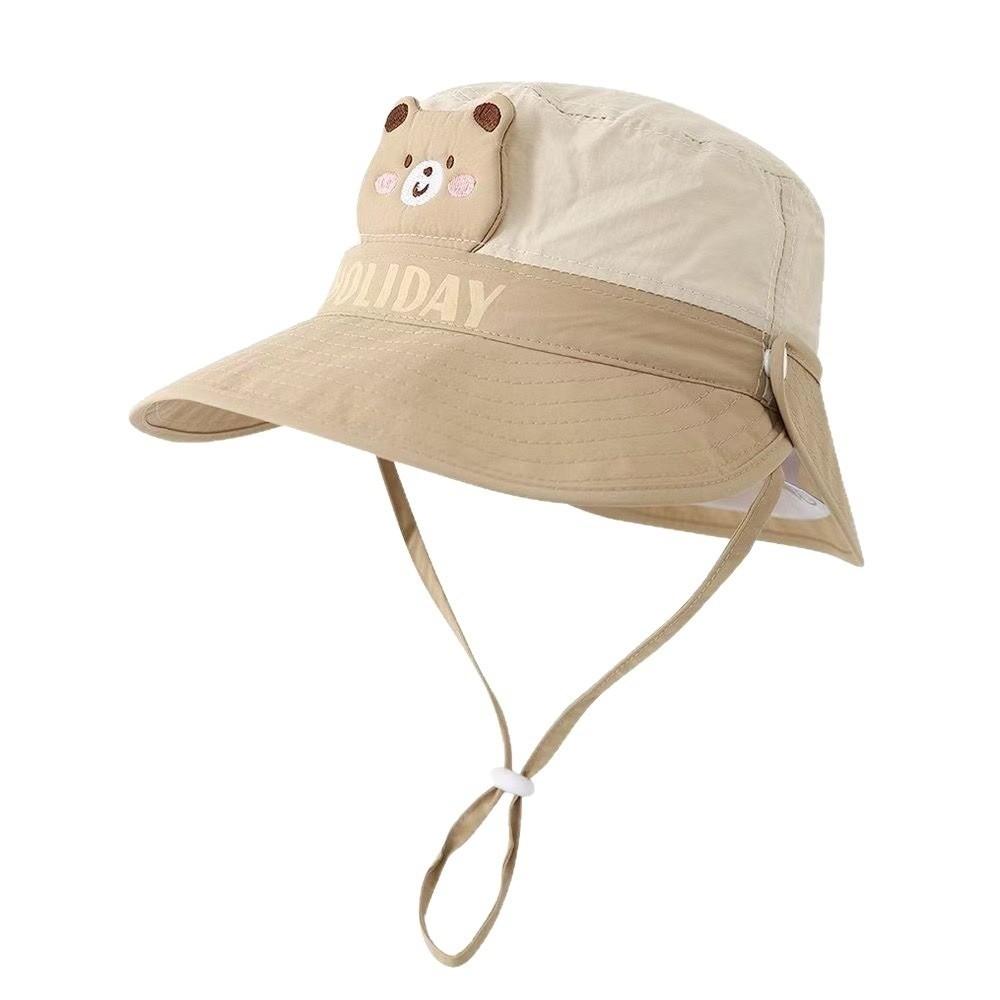 Breathable Sun Shade Hats Cute Style Panama Cap New Kids Fisherman Hat Outdoor Use