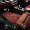 Car Floor Mats Set Of 4, Oriental Turkish Persian Carpet Front And Back Rug Mats Decorative Universal For Cars SUV Trucks Vans
