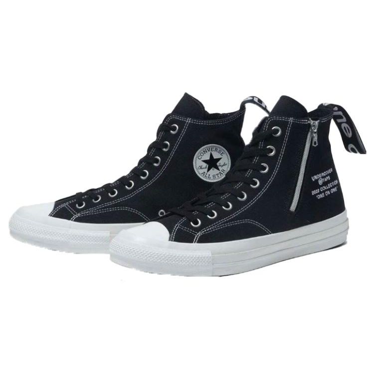 Converse WTAPS X  1970s Chuck Taylor All Star High Durable Canvas Sneakers Unisex Sneakers Black 1SD164