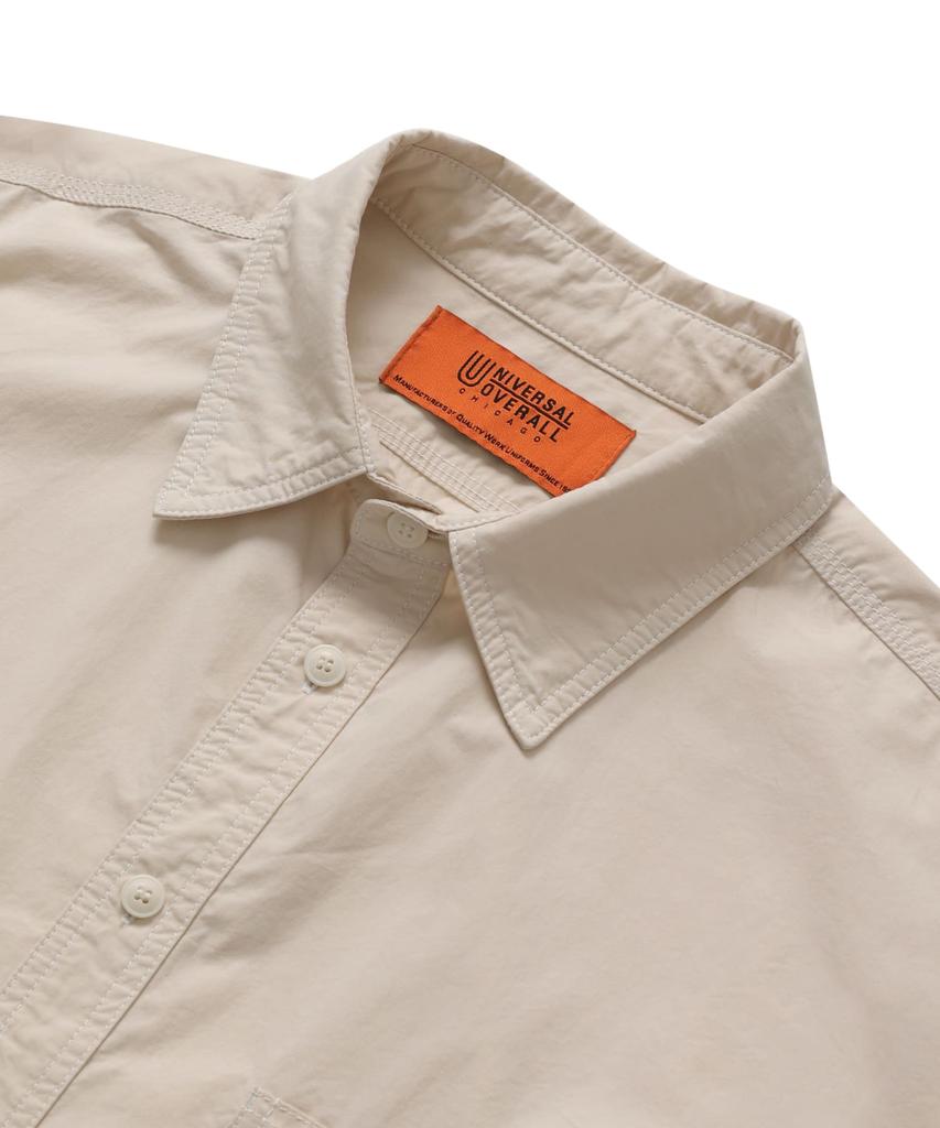 Yunibeosyeolobeolol Standard Work Shirts Light Beige