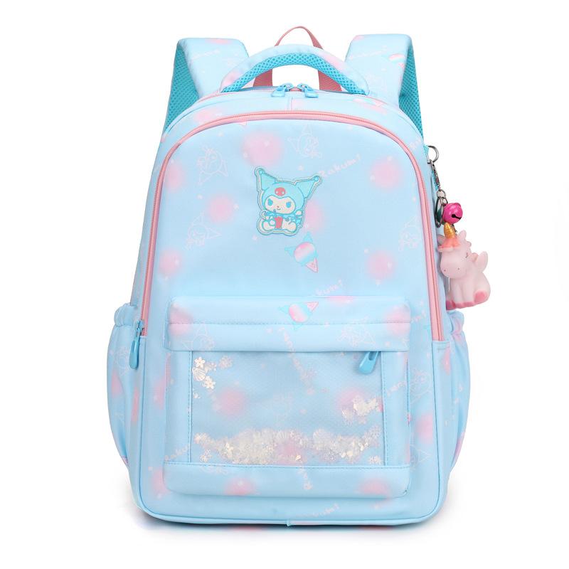 New Cartoon Cute Large-capacity Girls' Schoolbag, Primary School Students Reduce the Burden and Protect the Spine, Fashionable Backpack.