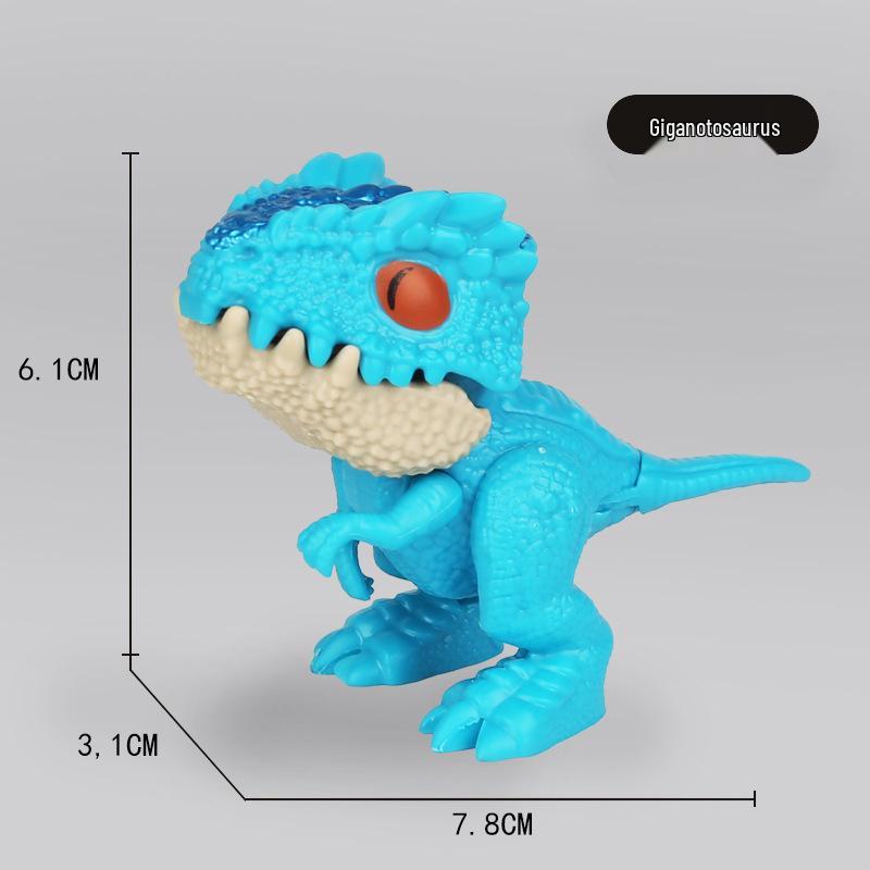 Popular Children's Moveable Joint Dinosaur Toy - Bite Finger Tyrannosaurus Rex