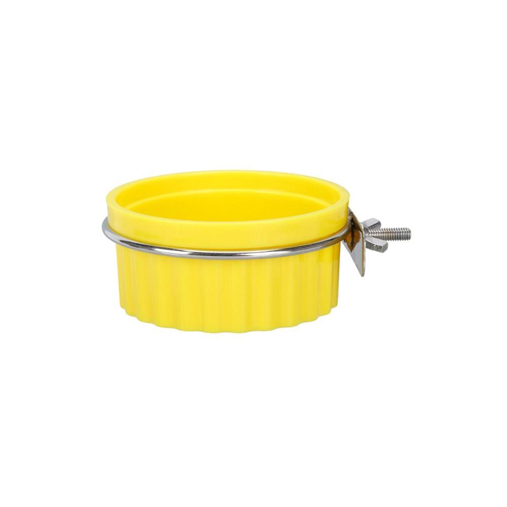 Removable Parrot Food Water Bowl Wall Mount Bird Food Dish  for Parrots Parakeet Cats